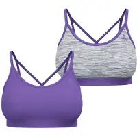 Odlo Women's Seamless Low Sport Bra (XS), Gris
