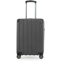Hauptstadtkoffer Q-Damm - Bagage à main valise avion trolley 4 roues valise cabine Cabin Size valise de bord valise à roulettes TSA, 54 cm, 38 litres ,Graphite