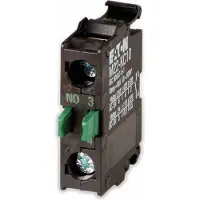 Eaton Élément de contact 1 contact NO, terre - Bloc de contact auxiliaire 1 NO / 0 NC M22-KC10