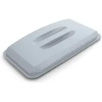 Durable Couvercle DURABIN 60L rectangulaire, Gris, 1800497050