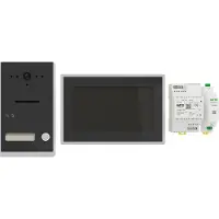 Ritto Vidéo Kit maison anthracite gris, AP - Kit interphone vidéo 1 RGE2092150