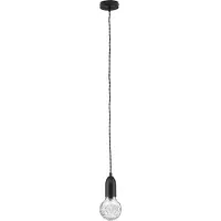 Nova Luce VEDA Suspension G9 noir 120x9,5cm dimmable 9536417 (G9)