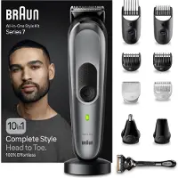 Braun MGK7420 Tondeuse à barbe 10 en 1 Tondeuse à cheveux Tondeuse à cheveux pour le corps Oreille (80707960)