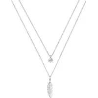 Elli Chaîne 'Feder Boho' argent