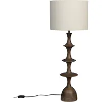 Dutchbone Cath Table Lamp Walnut (E27)