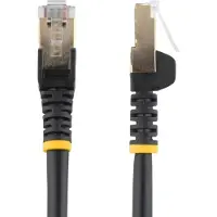 StarTech.com .com Câble CAT6a de 7,5m - Noir - Câble CAT6a - STP - Snagless-RJ45-Stec