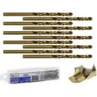 GEKO Forets pour métal 4mm HSS, paquet de 10 (4 millimètres)