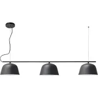 Toolight Lampe Suspendue APP1478-3CP Black