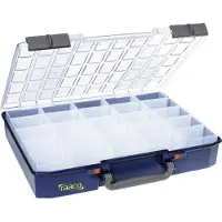 Raaco CarryLite 80 5x10-25 Assortment case (W x H x D) 413 x 79 x 330 mm No. of compartments: 25 Content 1 pc(s)