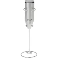 Adler AD 4500 mousseur/chauffeur de lait électrique manuel Acier inoxydable