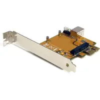 StarTech.com Adaptateur de carte PCI Express vers Mini PCI Express - Adaptateur de carte Mini PCI - PCIe