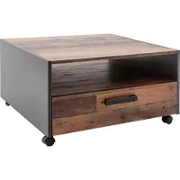 Trendteam Salle de séjour Table basse Universal Old Wood NB 70 x 40 x 70 cm