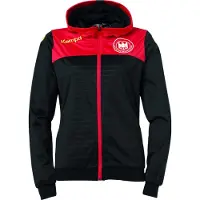 Kempa Emotion 2.0 Veste à capuche femme noir/rouge/jaune M