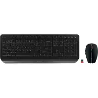 Cherry Gentix Wireless Keyboard And Mouse English Noir