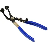 Quatros Pince pour colliers de serrage, courbée