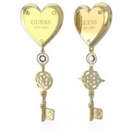 GUESS Jube04217 All You Need Is Love Earrings Doré Femme