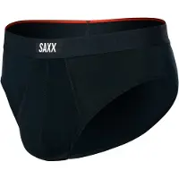 Saxx Vibe Xtra Brief Fly Boxers Noir S Homme