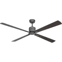 CasaFan DC Ventilateur de plafond Eco Neo III WiFi 152 BG WN-SI, Ventilateur, Gris, Marron, Argent, Noir