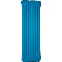 Mountain Equipment - Matelas de trekking en duvet - Aerostat Down 7.0 Mat Mykonos Blue - Taille Long - Bleu