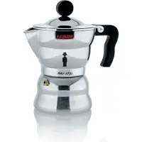Alessi Aam33/6 6tz Espresso Coffee Maker Argenté One Size / EU Plug 220V