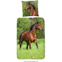 Muller Textil Housse de couette pour enfants Running Horse 135x200 cm