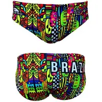 Turbo Fiesta Brazil Swimming Brief Multicolore 3XL Homme