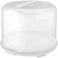 Rotho Fresh, Boîte à gâteau, Blanc, Transparent
