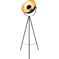 Näve Bernice Lampadaire E27 Ø40cm noir