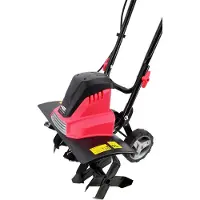 AWTOOLS Fraise électrique pour sol de 1500W avec roues de support