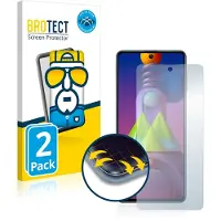 BROTECT Full-Cover Protection (Samsung Galaxy M51), Téléphone portable : film de protection, Transparent
