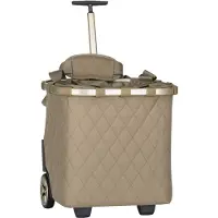Reisenthel Carrycruiser Rhombus Kitchen Trolley Marron