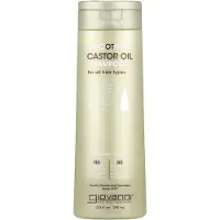 Giovanni , Shampooing à l'Huile de Ricin Lissant, Pour Tous Types de Cheveux, 13,5 fl oz (399 ml)