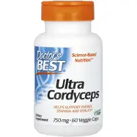 Doctors Best , Cordyceps Ultra, 750 mg, 60 Capsules Végétariennes