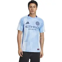 Adidas New York City Fc 25/26 Home Short Sleeve T-shirt Bleu L Homme