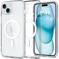 Spigen Coque Ultra Hybrid MagSafe pour Apple iPhone 15 - White
