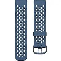 Cover-Discount Fitbit Charge 5 - Bracelet sport silicone troué bleu (Silicone), Sangles de montre, Bleu
