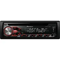 Pioneer DEH-4800FD - Autoradio haute puissance 4x100 watts CD/MP3/USB