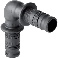 Geberit Mepla, raccord à presser coudé 90 plastique 32 mm 624.271.00.5 (Raccord à sertir)