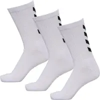 Hummel Chaussettes de sport noir / blanc