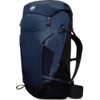 Mammut Sac à dos de sport 'Lithium' bleu foncé / orange / noir / blanc