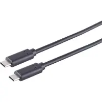 S-Impuls S/CONN maximum connectivity Câble de connexion USB-C--Câble USB 3.2 USB type C mâle vers USB type C mâle, Gen 2x2 blanc, 0,5m (13-48016)