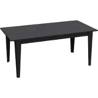 Skye Decor , Polka-Polka SHS, noir, tables basses, 76,8 x 180 x 90 cm, 100 % aggloméré mélaminé