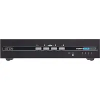 Aten Commutateur KVM sécurisé HDMI à 4 ports USB et double affichage (conforme à PSD PP v4.0)