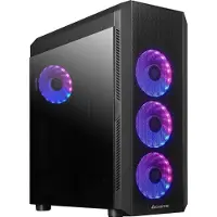 Chieftec GL-04B-OP boîtier d'ordinateur Midi Tower Noir