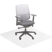 Relaxdays Tapis de protection sol, chaise de bureau (120 x 120 cm)