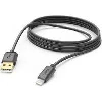 Hama 00201582 câble de charge noir 3,0 m