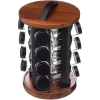 SmartaSaker 16 boîtes d'épices en rond-point