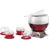 Bohemia CRISTAL Set de punch aux pinces à feu 11 pièces
