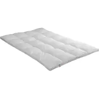 Badenia irisette Couverture en duvet à cassettes Edda extra chaud (1200 g, Duvet, 200 x 200 cm)