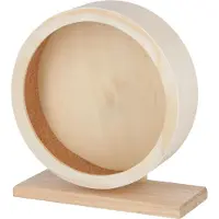 Kerbl Hamsterlaufrad (Material Holz, Durchmesser 22 cm, Lauffläche aus Kork)